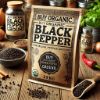 Organic Ground Black Pepper 1kg の画像
