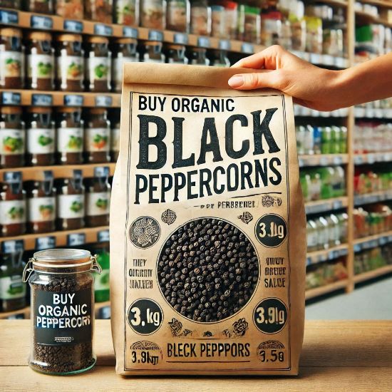 Bild von Non-GMO Crushed Black Pepper 1kg
