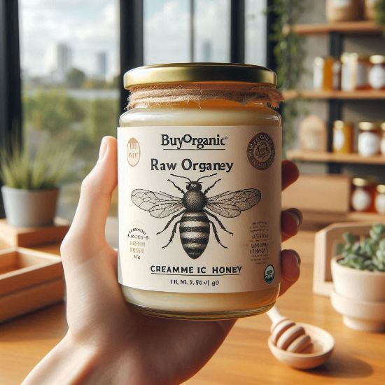 Picture of Raw Creamed  Organic Honey😍