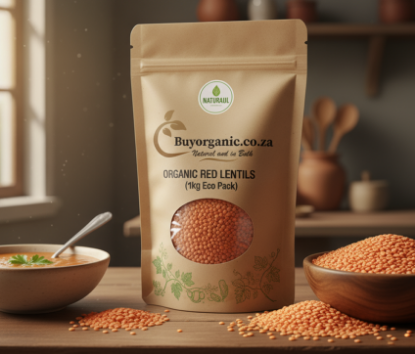 Picture of Organic Red Lentils 1kg