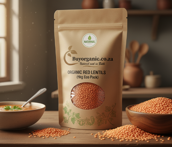 Bild von Organic Red Lentils 1kg