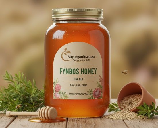 Raw fynbos honey 5kg